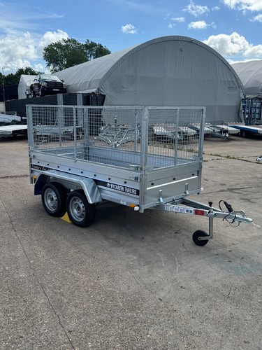 Cage trailer 8x4 twin - cage,