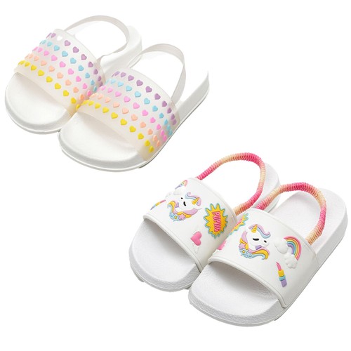 Girls eva sliders heart - girls, &