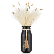 Black Decorative Flower Vase -