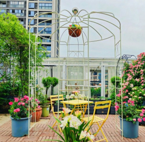 Metal garden arch - metal,