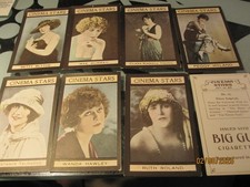 SANDORIDES'' CINEMA STARS [ EXTRA LARGE] 8 VG CARDS 1924 @24/10/25