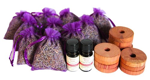 Lavender bags cedar - bags,, wood