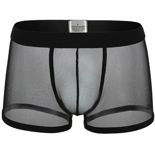 Sexy mens sheer see through - mens,