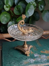 Vintage Ornate Glass Crystal