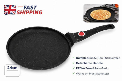 Marble coated non - non, stick