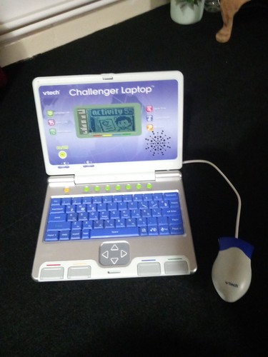 Vtech challenger blue laptop - blue,
