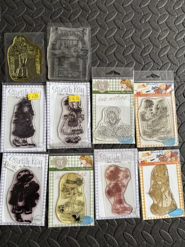 Sarah kay rubber - kay, stamps
