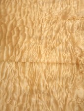 Shell Maple Veneer Quilted