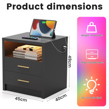 2/3 Drawers High Gloss Front