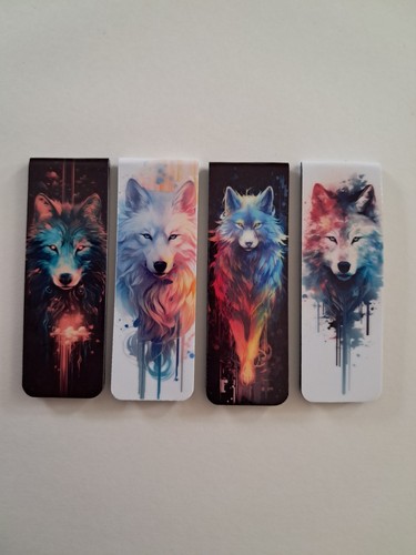 Set magnetic bookmarks - of,