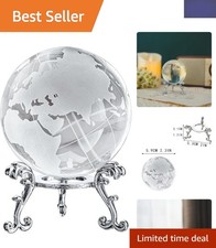 Unique K9 Crystal Globe
