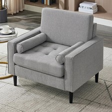 Modern Single Armchair Fabric