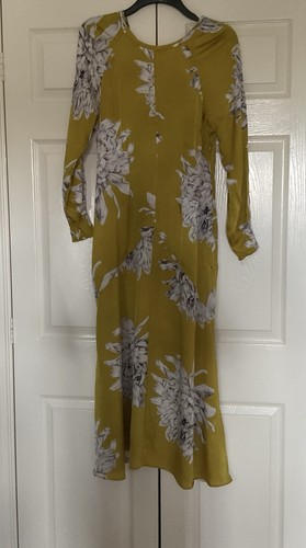 Reiss floral dress midi - reiss, length