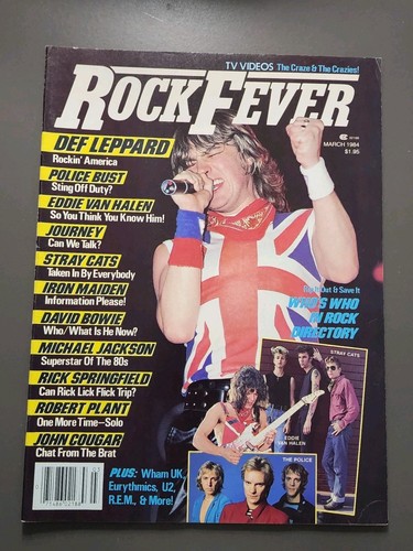 Rock fever magazine - rock, march