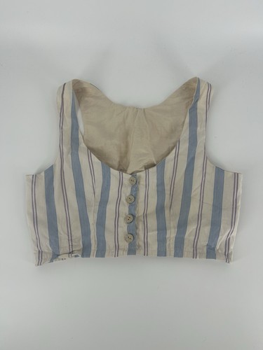 Antique waistcoat striped vest
