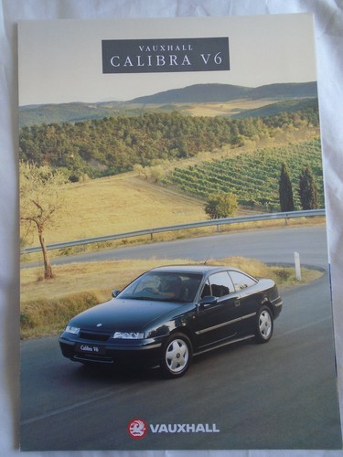 Vauxhall calibra brochure - calibra,