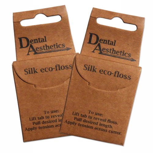 Silk dental floss natural - silk,