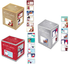 1 x TALLON 80 Self Adhesive Christmas Gift Tags Gift Labels 