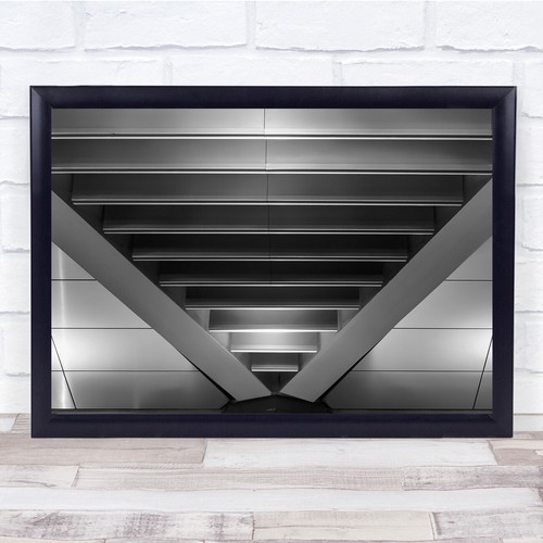 Underground metallic steps - metallic,