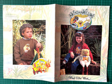 WIND IN THE WILLOWS Toys & Sweaters Knitting Pattern Booklet - Wool O'the West
