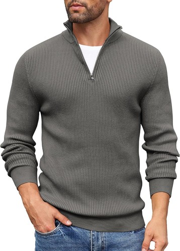 Mens quarter zip - mens, mock
