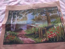 Twilleys Of Stamford Poppy Lakeside Tapestry Canvas