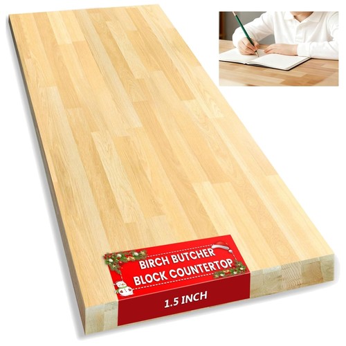 Solid birch butcher block - solid,