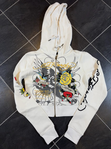 Hardy zip hoodie mens - ed, small