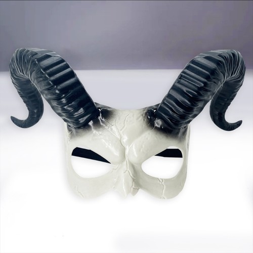 Goat mask halloween costume - halloween,