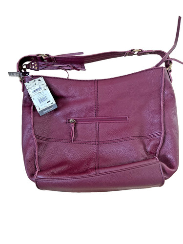 The sak burgundy leather - burgundy,