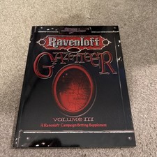 D&D 3.0 Ravenloft Gazetteer Volume 3 White Wolf RPG EXMT BX 936
