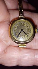 Vintage 9ct gold cased ladies