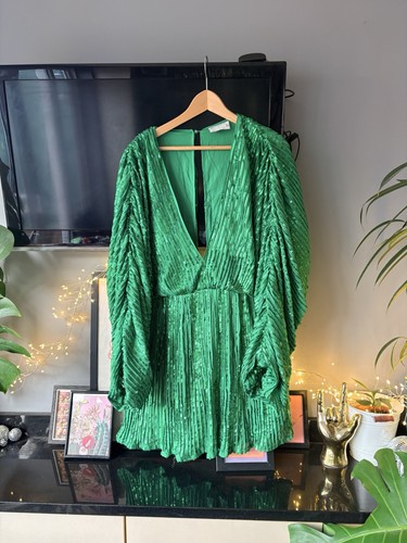 Asos sequin green occasion - green,