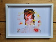 Framed david bowie art - art, print