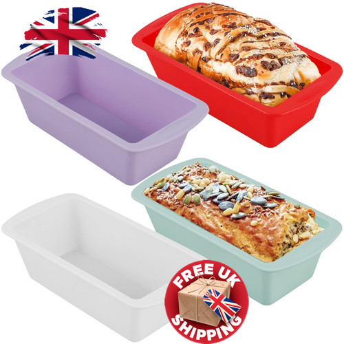 Silicone bread loaf cake - 4x,