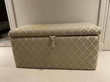 Upholstered Blanket Storage Box