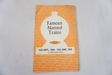 1958 Famous Named Trains