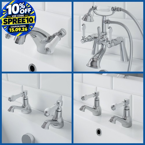 Traditional bathroom chrome - traditional,
