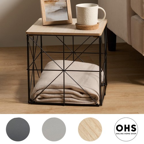 Cube storage basket - basket, table
