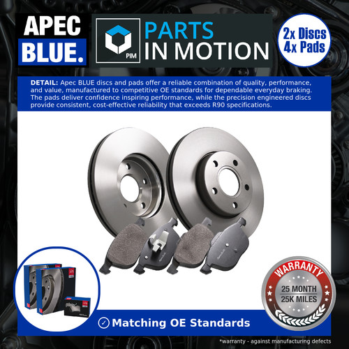 Vented brake discs and - discs, pads