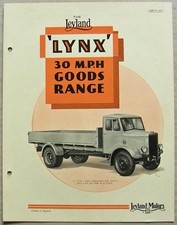 LEYLAND LYNX 30 MPH GOODS