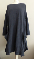 Seasalt size 16 tunic Mill Pool dress or long top - striped with pockets