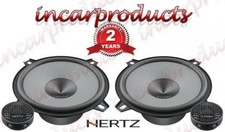 Hertz Uno K130 13cm 5.25" Component System Car Audio Stereo Speaker 220w