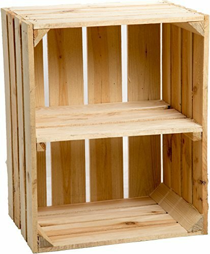 Wooden apple crate with - wooden,
