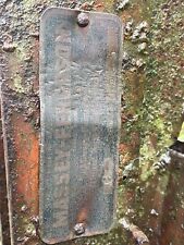 Rare Massey Ferguson Tipping Transport Box Badged For Restoration