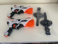 NERF Laser Ops Pro Alpha Point Laser Blaster Gun Hasbro Tested & Working