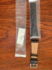 Seiko Genuine  perforated Leather Watch Strap 26mm. 4KW9JZ for a 7T62-0GL0 Watch