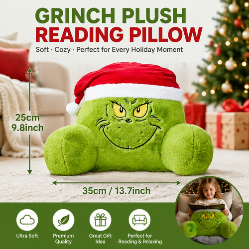 The grinch soft cushion - the, plush