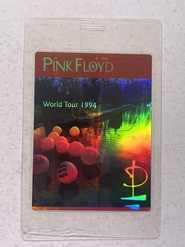 Pink floyd laminate ticket - pink,