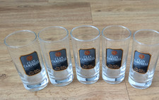 5x Glass To Whisky Black &